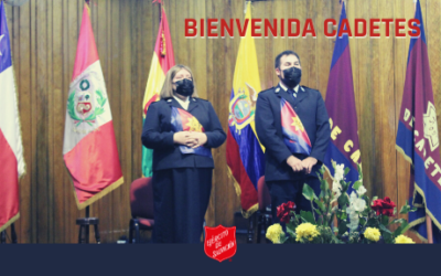 BIENVENIDA A LOS CADETES DEFENSORES DE JUSTICIA